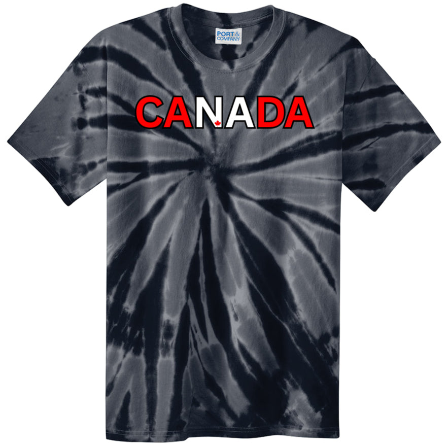 CANADA | Colour-Dripped | Tie-Dye T-Shirt – Every Tee Is Unique