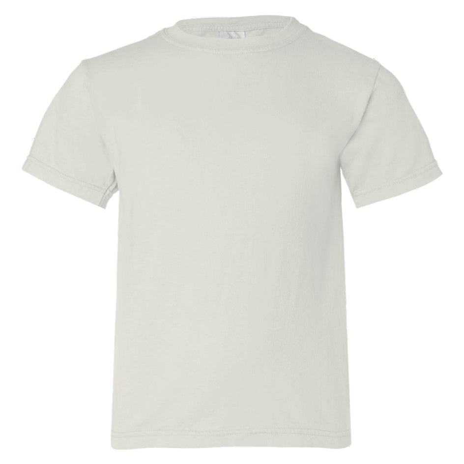 Plain bone t-shirt on a white background