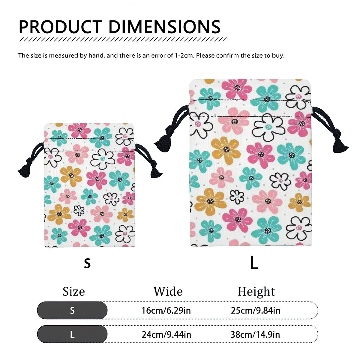 Vibrant Whimsical Drawstring Gift Bags for Every Occasion