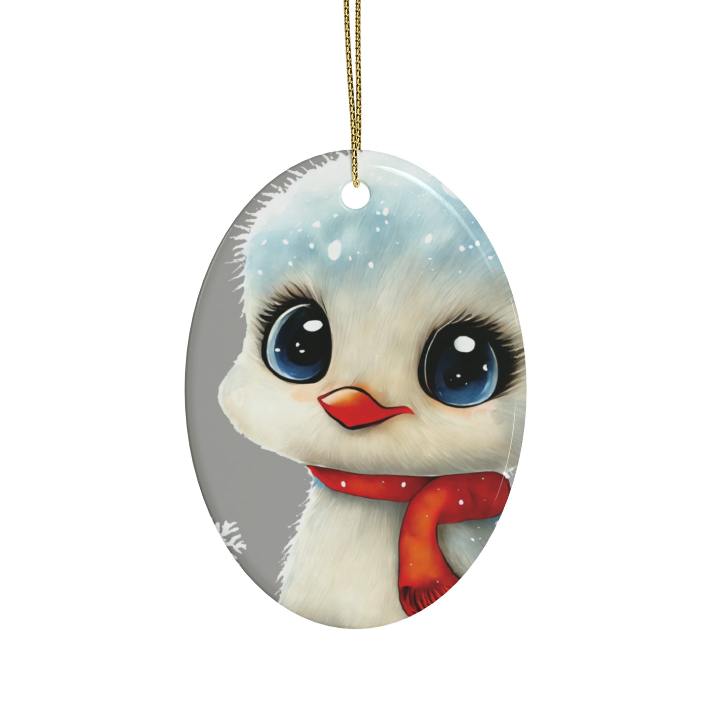 Woodland Creatures | Ceramic Christmas Ornaments (1pcs, 5pcs, 10pcs, 20pcs) - 10