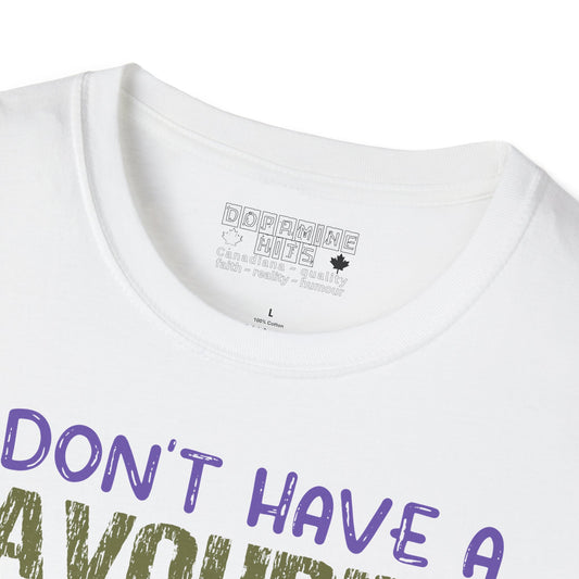 FAVOURITE Child | Unisex Gildan Softstyle T-Shirt