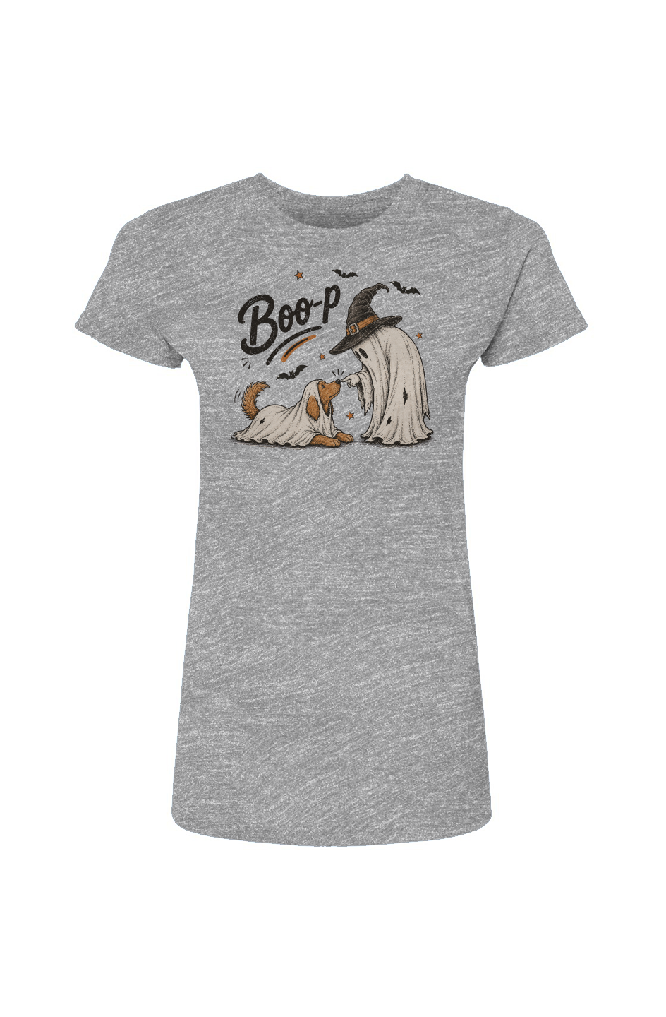 BOO P Tultex Womens Poly Rich T Shirt