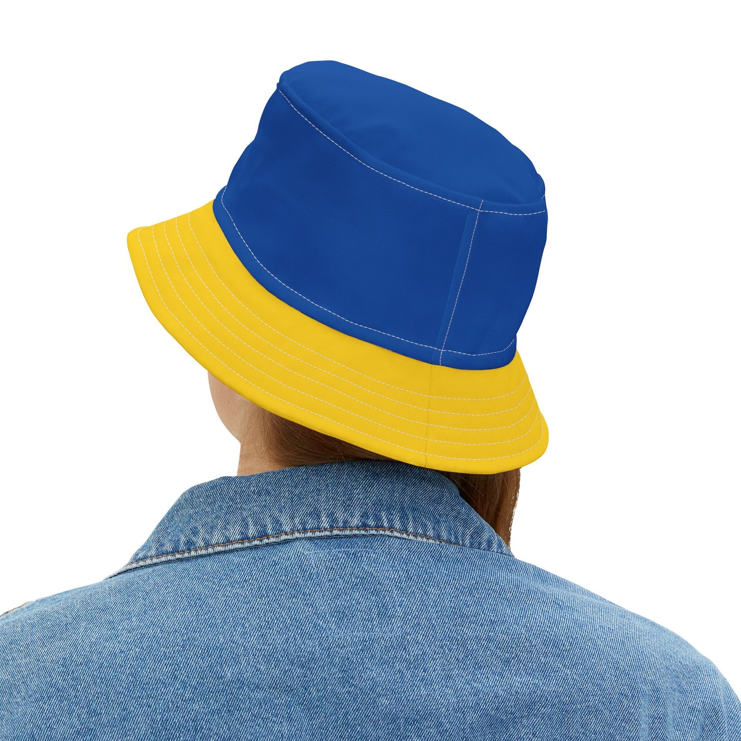 Ukrainian Flag Colours | Bucket Hat - Support Ukraine