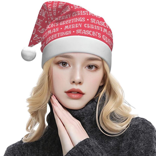Festive Plush Santa Hat – Perfect for Holiday Cheer