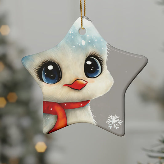 Woodland Creatures | Ceramic Christmas Ornaments (1pcs, 5pcs, 10pcs, 20pcs) - 10