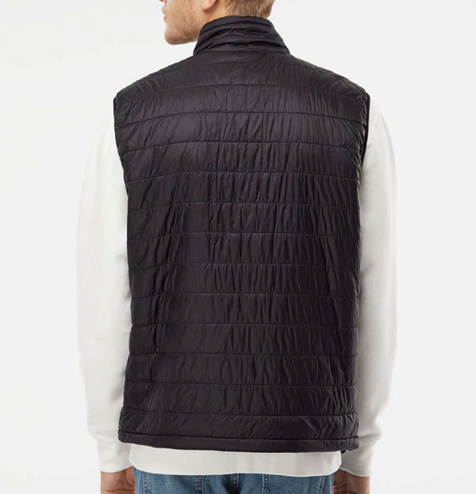 Quebec Flag | Men's Hyper-Loft Puffy Vest | Lightweight Puffer - Adventure-Ready Warmth