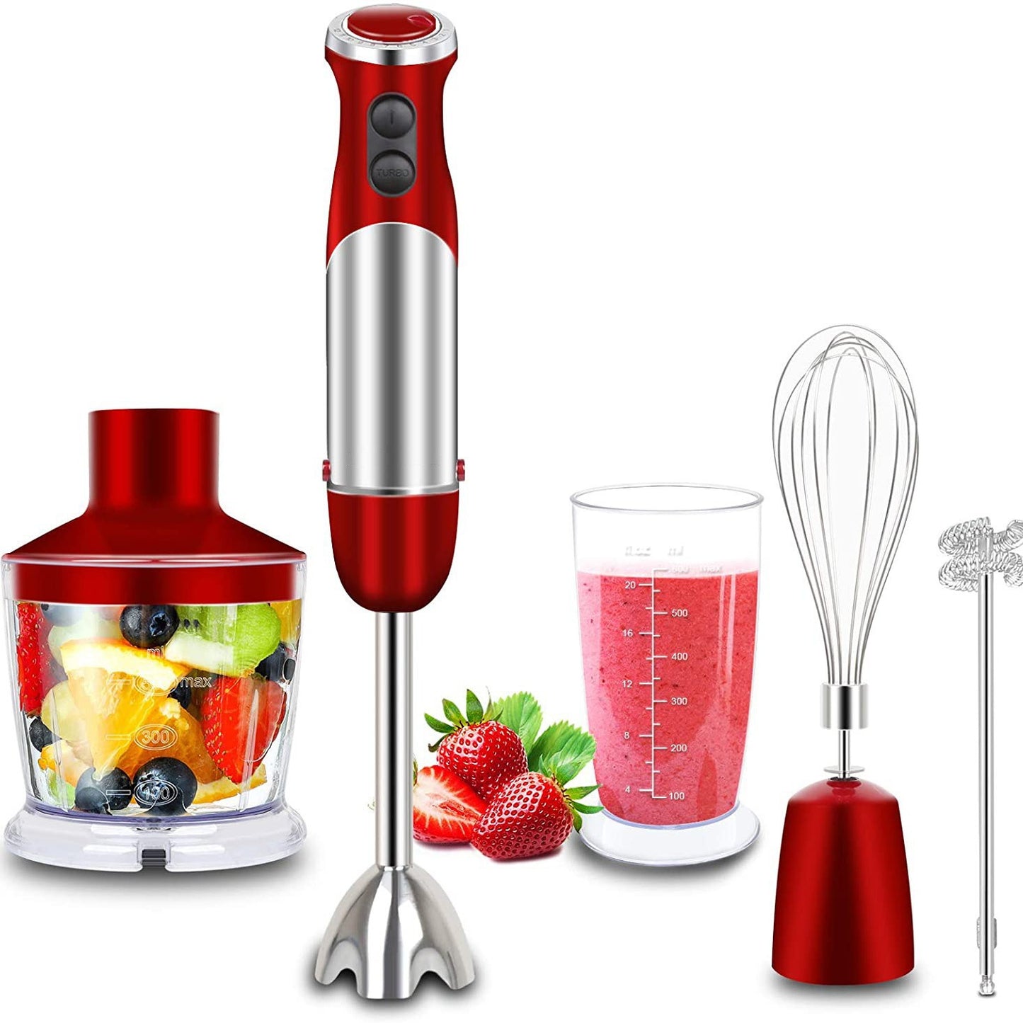 Immersion Blender Set | 1000W Power Compact Kitchen Workhorse