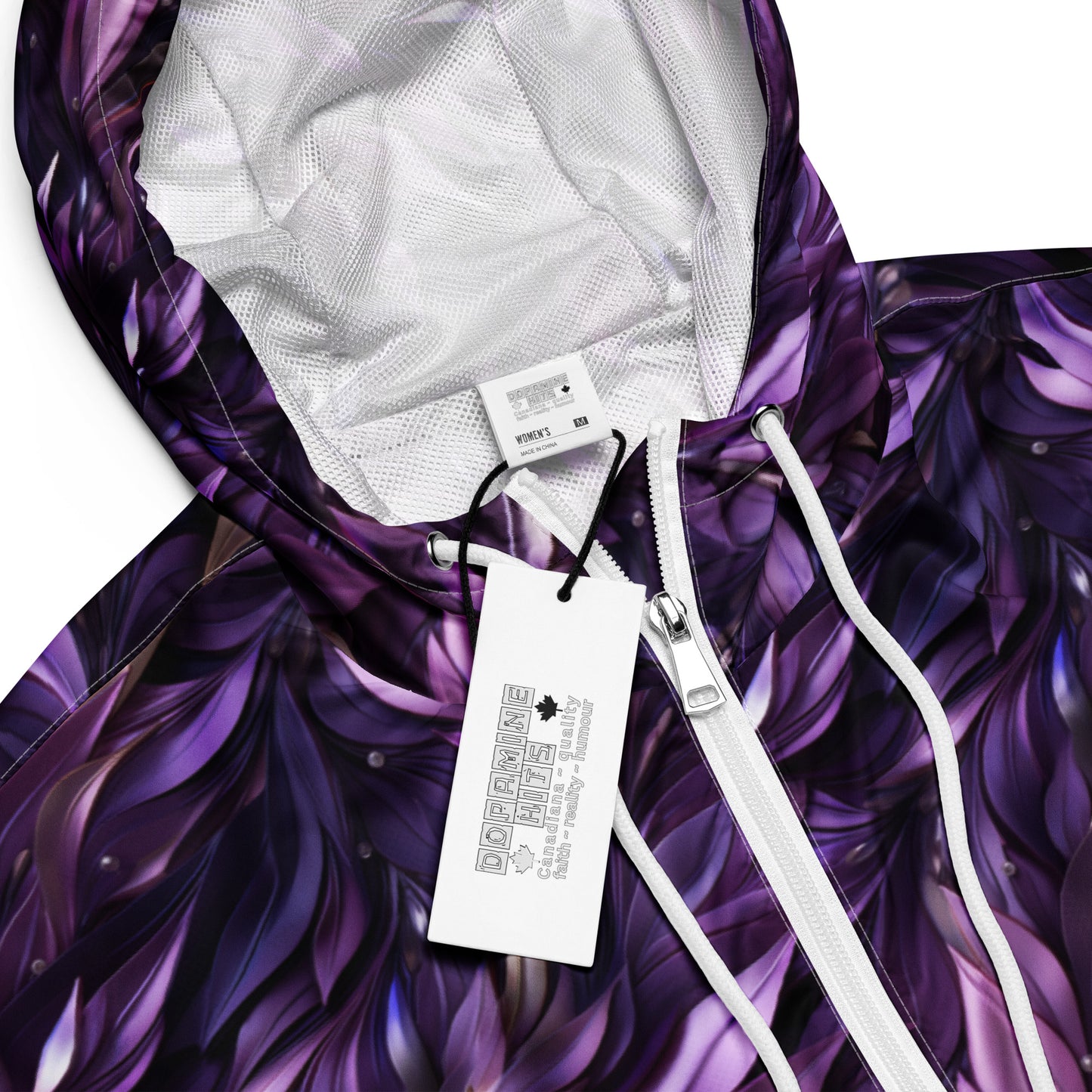 Glorious Purple CANADA - Women’s Cropped Windbreaker