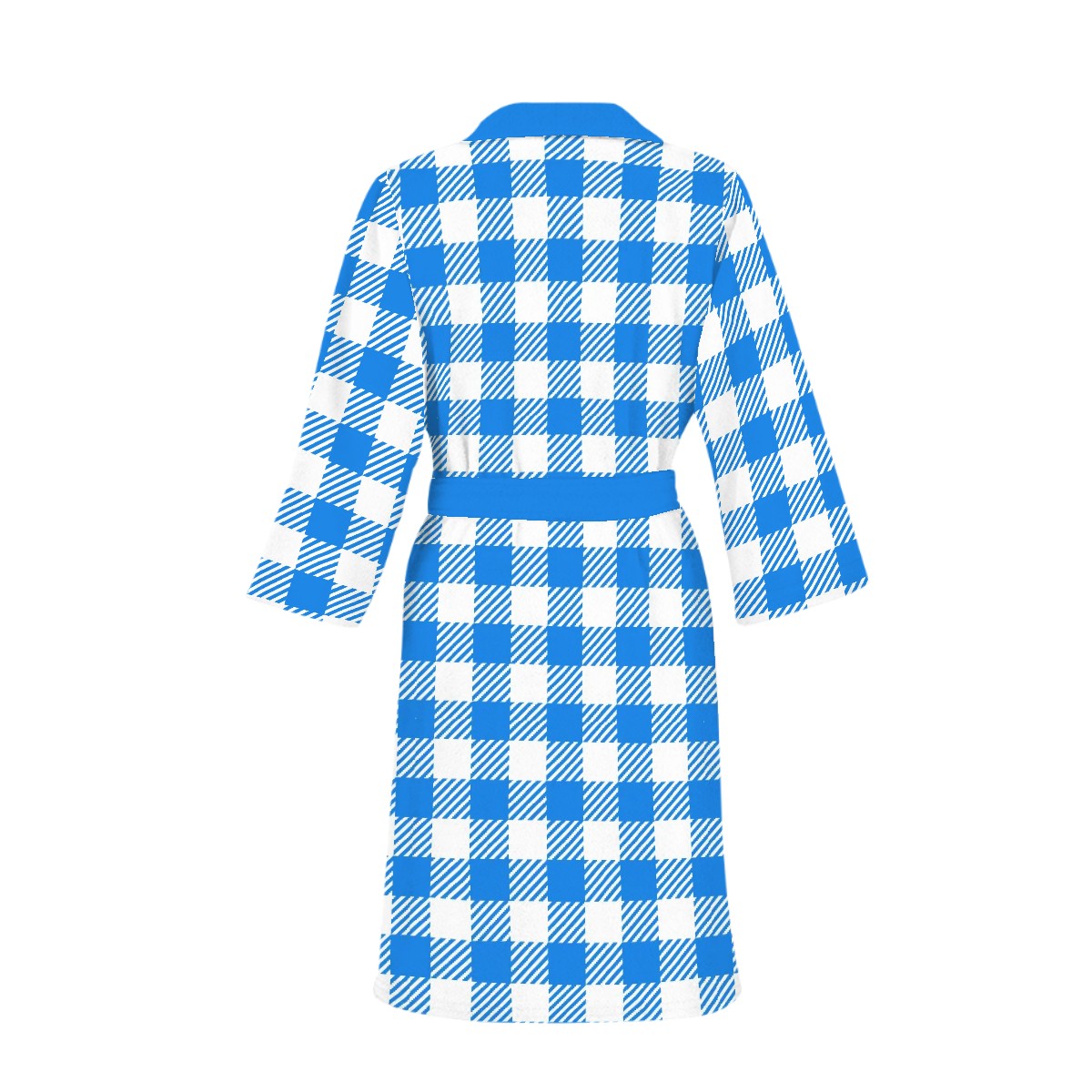 Canadian Buffalo Plaid Bath Robe for Men