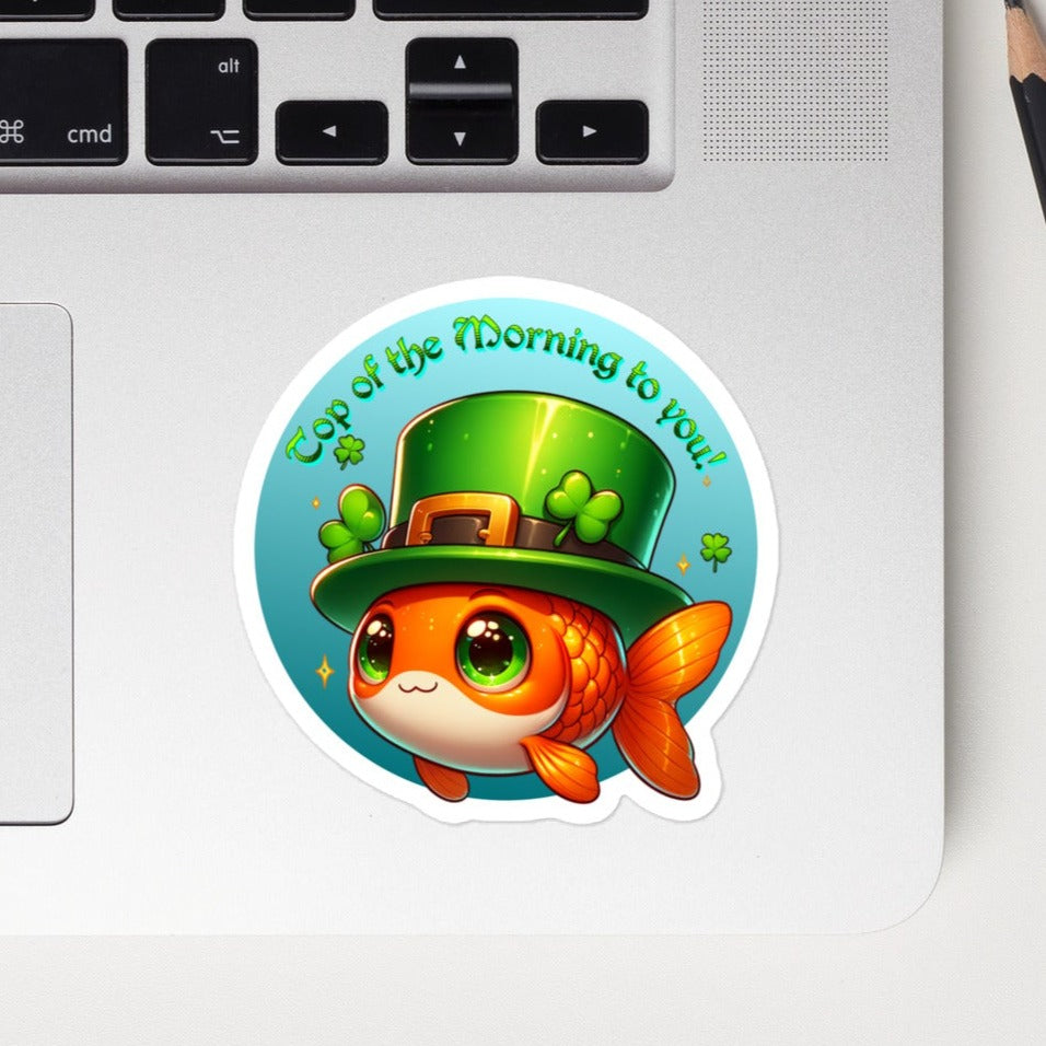 Irish Goldfish - Bubble-free stickers