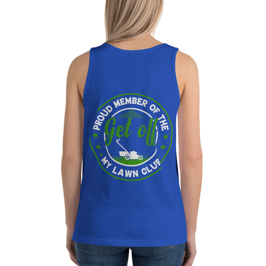 Get off my Lawn Club Men's Tank Top