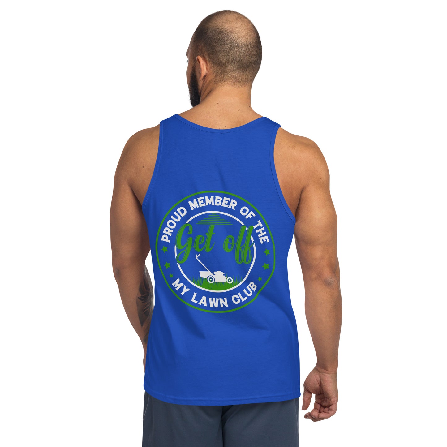 Get off my Lawn Club Men's Tank Top