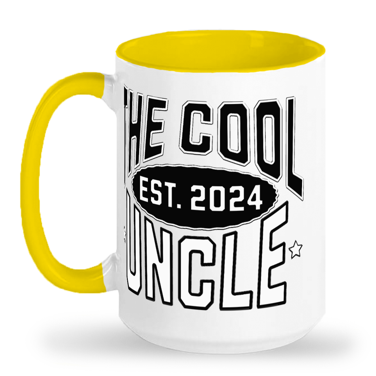 2024 The Cool Uncle Tall glossy ceramic mug