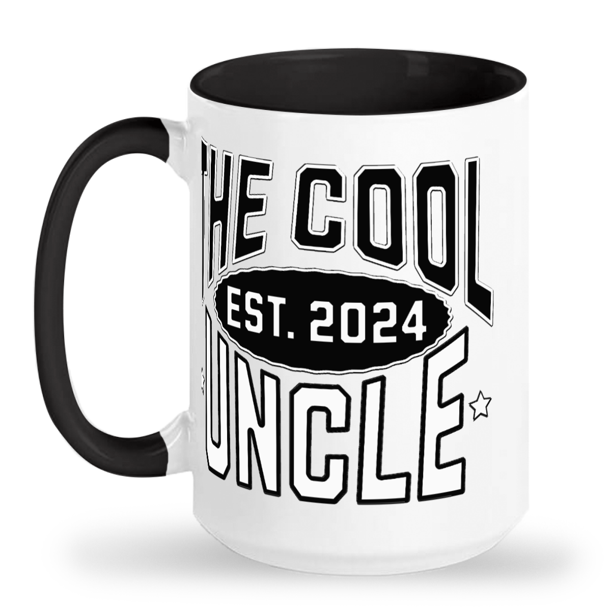 2024 The Cool Uncle Tall glossy ceramic mug