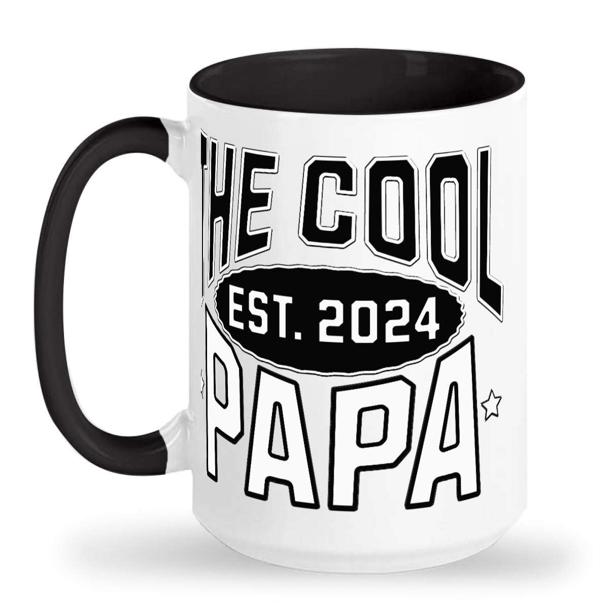 2024 The Cool Papa Tall glossy ceramic mug