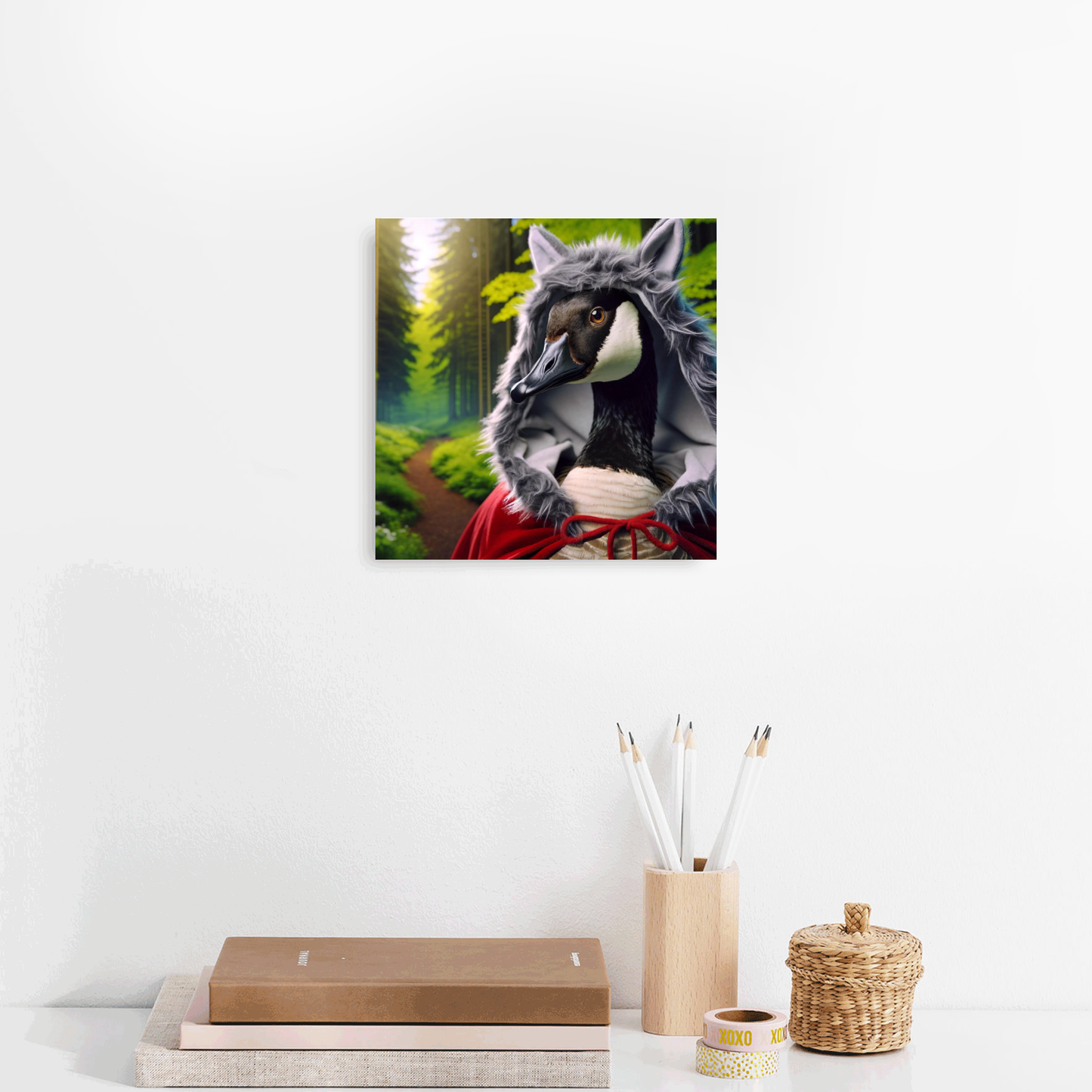 Back Into the Woods Collection - Mounted Canvas - 8"x 8"