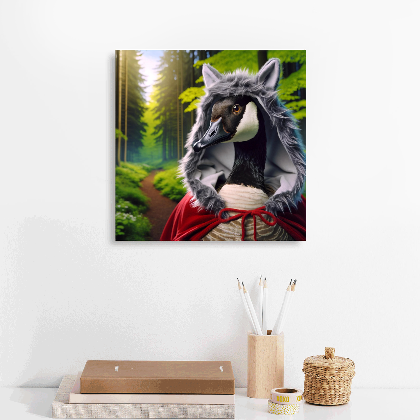 Back Into The Woods Collection - Mounted Canvas - 12"x 12"