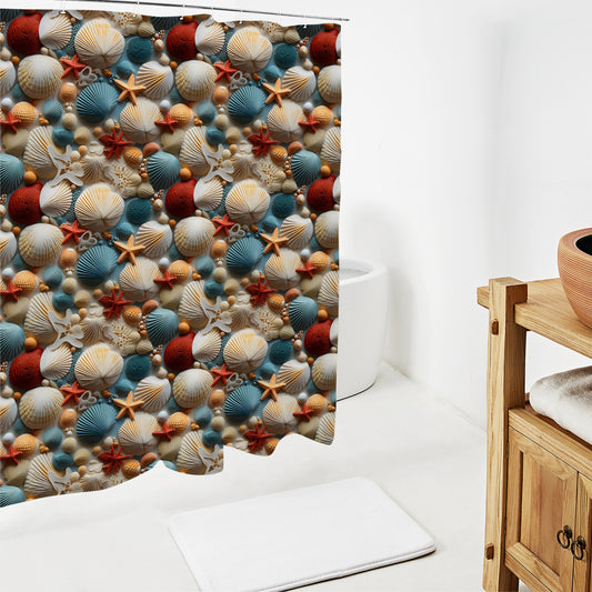 Home From The Beach - Shower Curtain