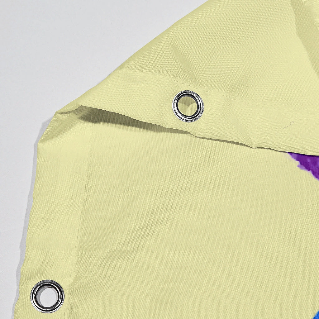 Want A Of Me? Peace & Love Bathroom Shower Curtain