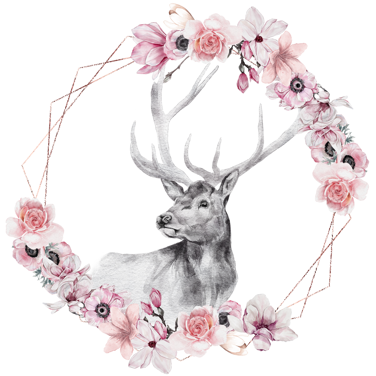 Floral Elk Collection