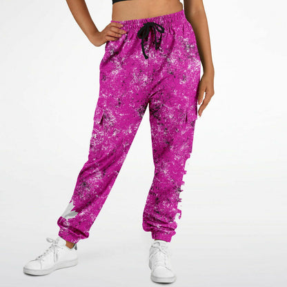 MAGENTA Canada Maple Leaf Grunge - Cargo Sweatpants