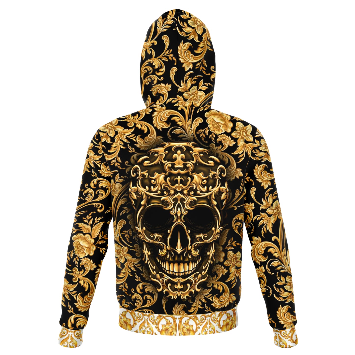 Baroque Skull Fashion Hoodie