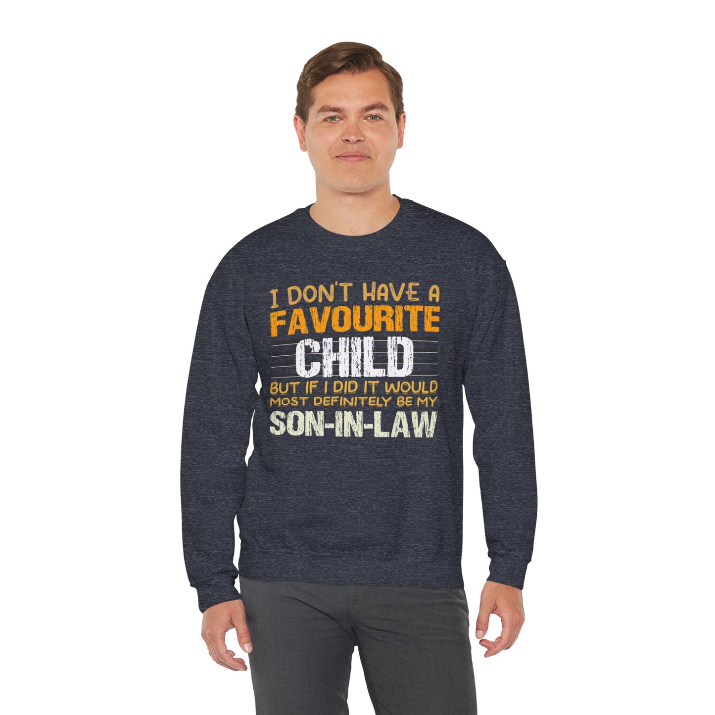 Favourite Child - Son-In-Law | Unisex Heavy Blend™ Crewneck Sweatshirt