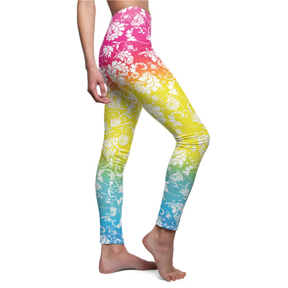 Paisley Neon Leggings