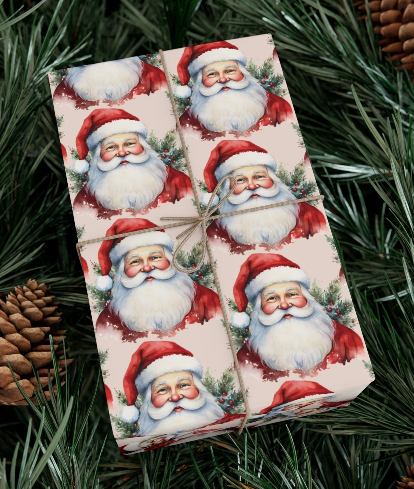 Happy Santa - Wrapping Paper