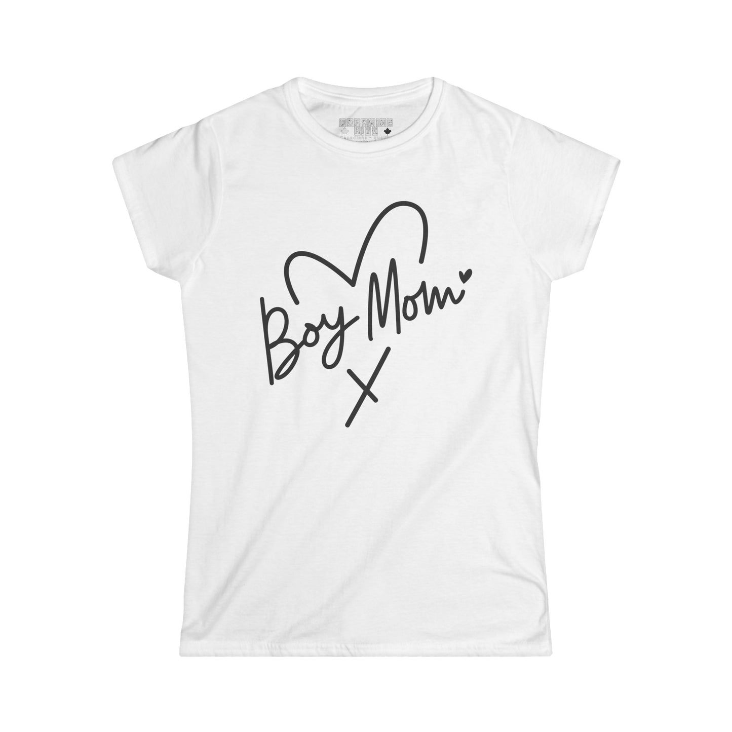 Boy Mom | Women’s Softstyle Tee – Soft, Lightweight Favourite