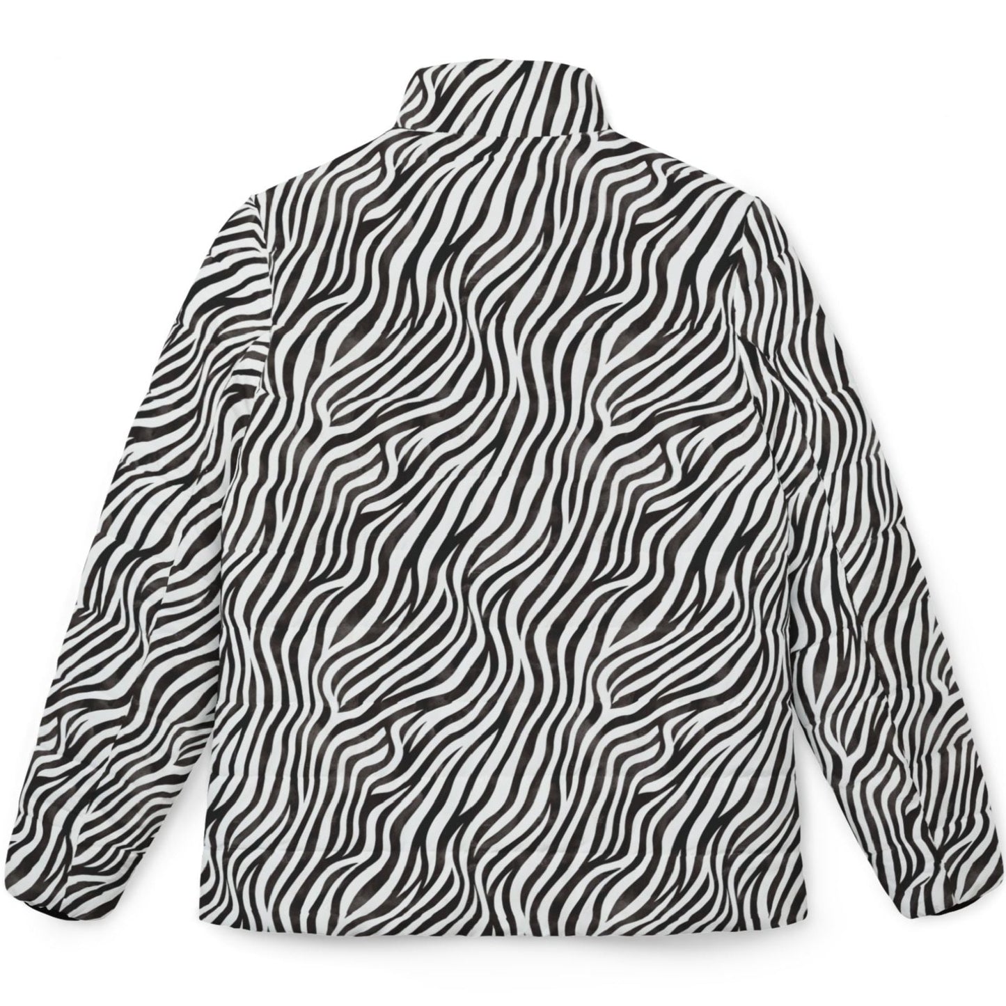 Zebra Print - Women’s Puffer Jacket