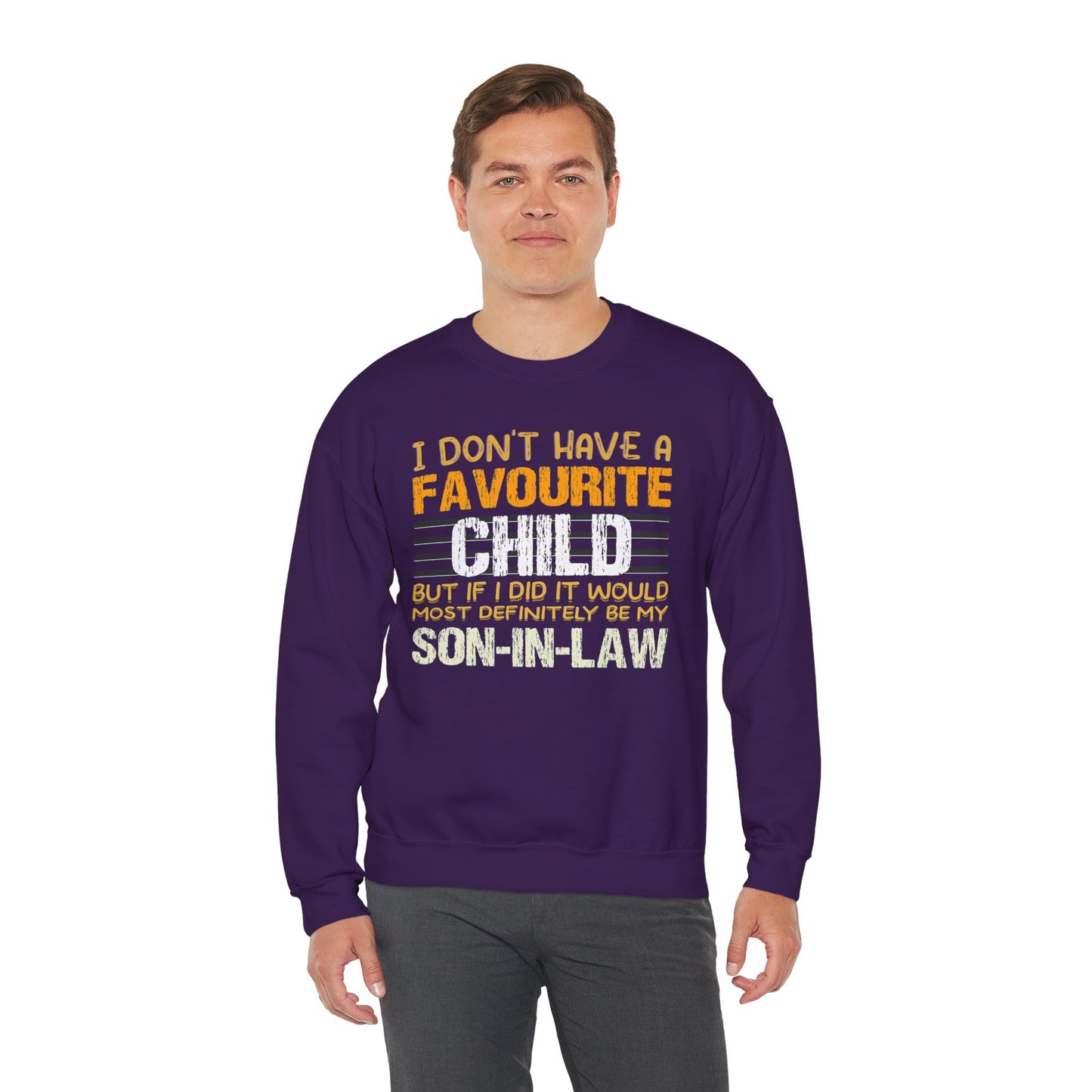 Favourite Child - Son-In-Law | Unisex Heavy Blend™ Crewneck Sweatshirt