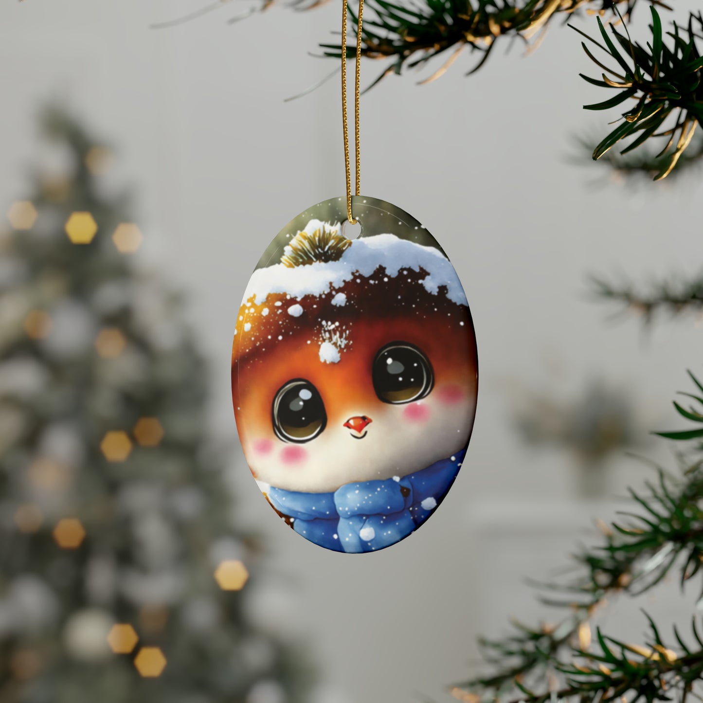 Woodland Creature | Ceramic Ornaments (1pcs, 5pcs, 10pcs, 20pcs) - 6
