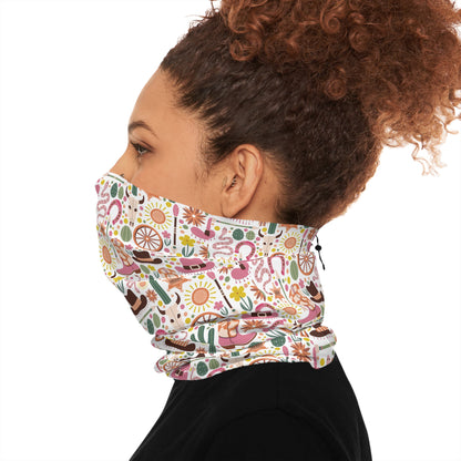 Cowgirl Charm Neck Gaiter – Western Flair for All Seasons