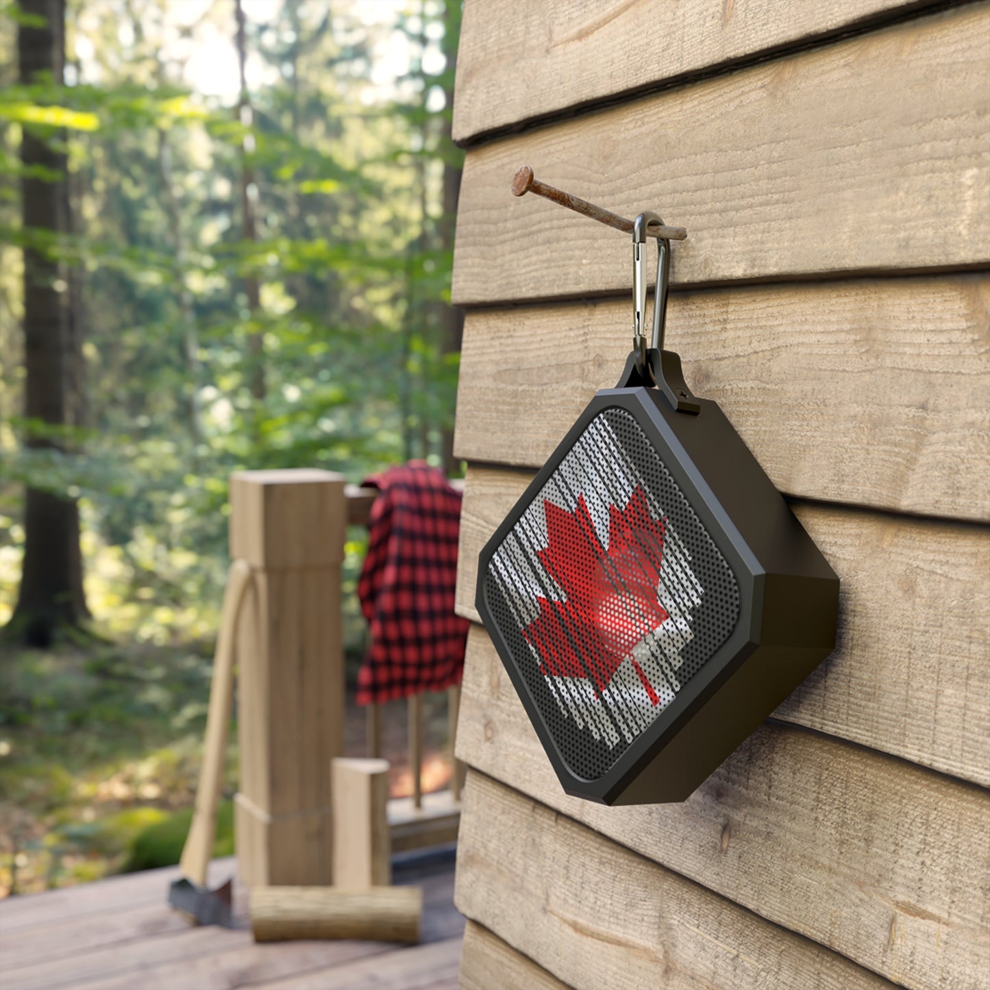 Striped Canadian Maple - Blackwater Outdoor Bluetooth Speaker