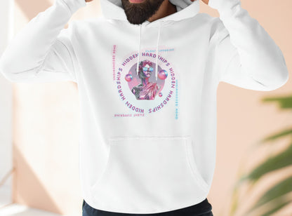 ADHD Hidden Hardships - Premium Fleece Hoodie - Undiagnosed Struggles Awareness - Ships from Canada