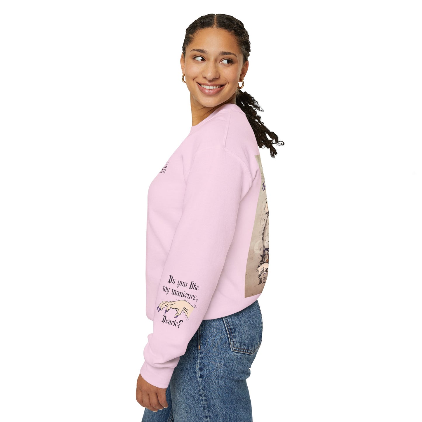 Even Witches Need A Good Mani | Ghoul-Friendly Manicurist Unisex Sweatshirt