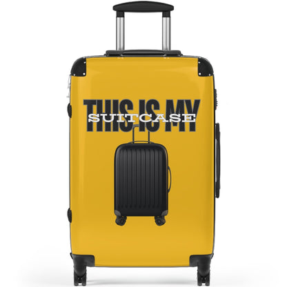 This Is My Suitcase - Suitcases Available in 3 sizes (Small, Medium, or Large) - Funny Unique Suitcase