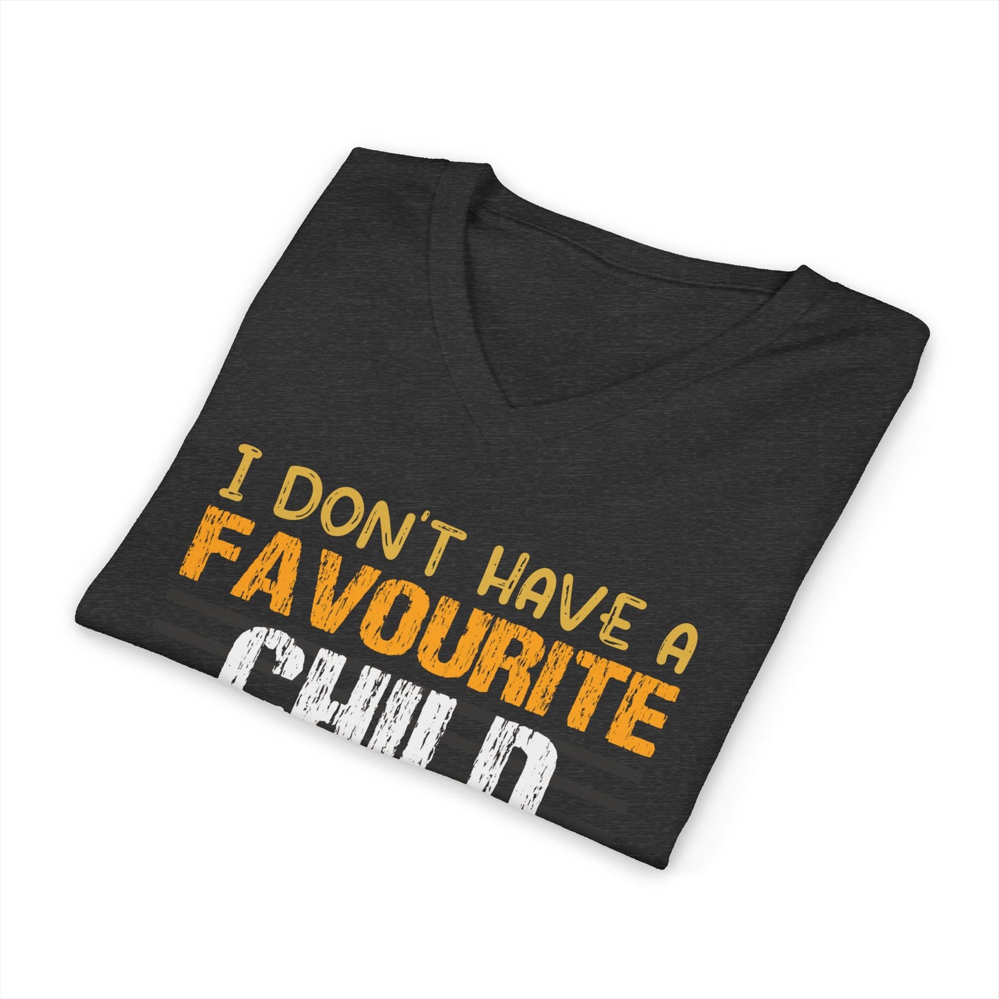 FAVOURITE Child | Unisex Jersey Short Sleeve V-Neck Tee