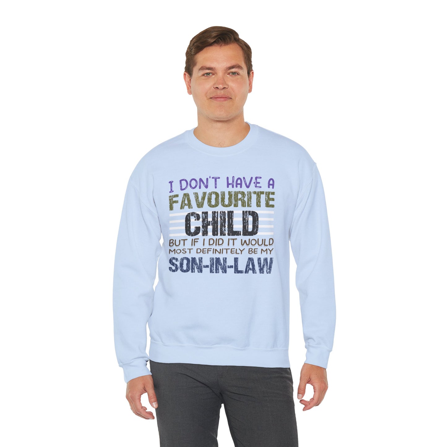 Favourite Child - Son-In-Law | Unisex Heavy Blend™ Crewneck Sweatshirt