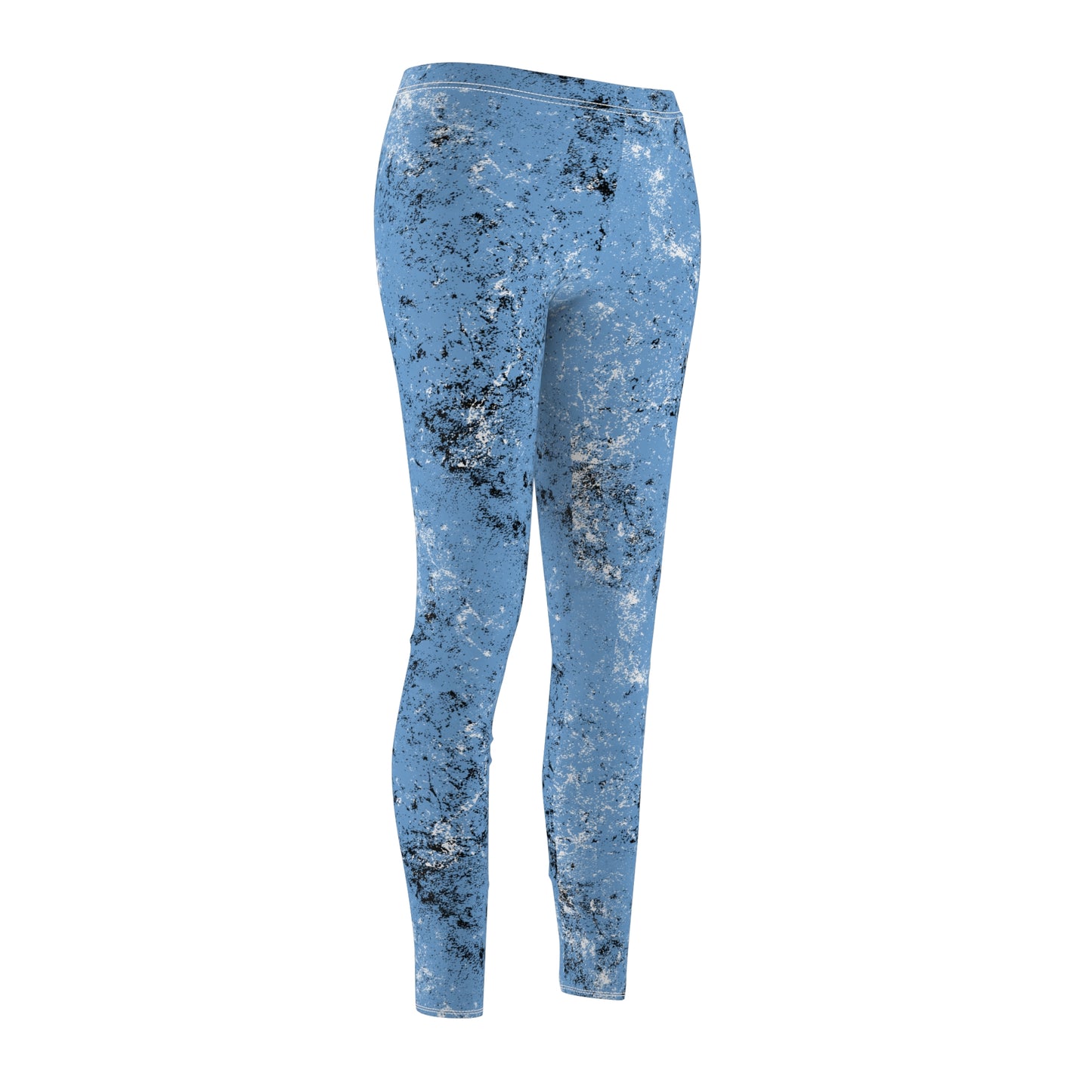 Grunge Collection - BLUE - Women's Cut & Sew Casual Leggings