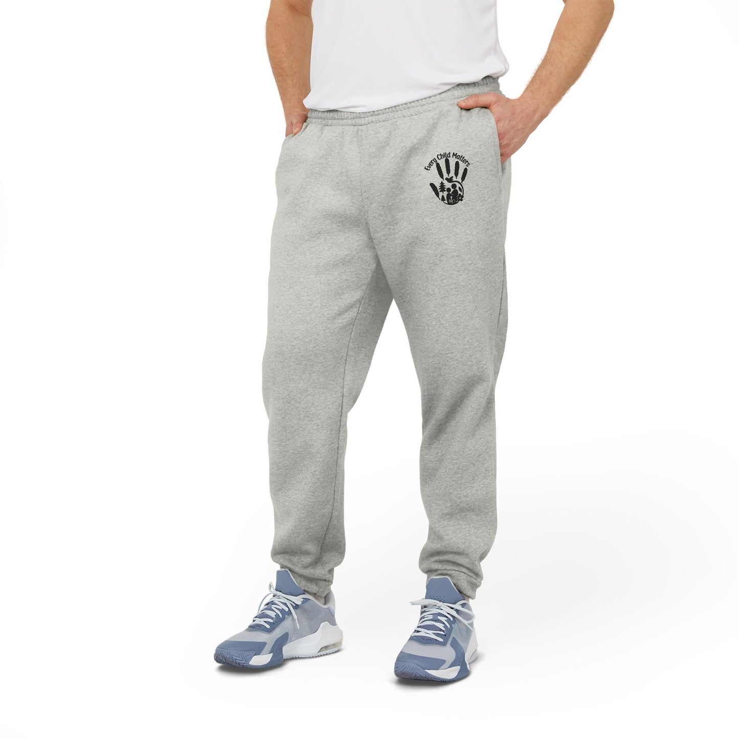 Every Child Matters | Unisex adidas Fleece Joggers - Sustainable Comfort in Motion