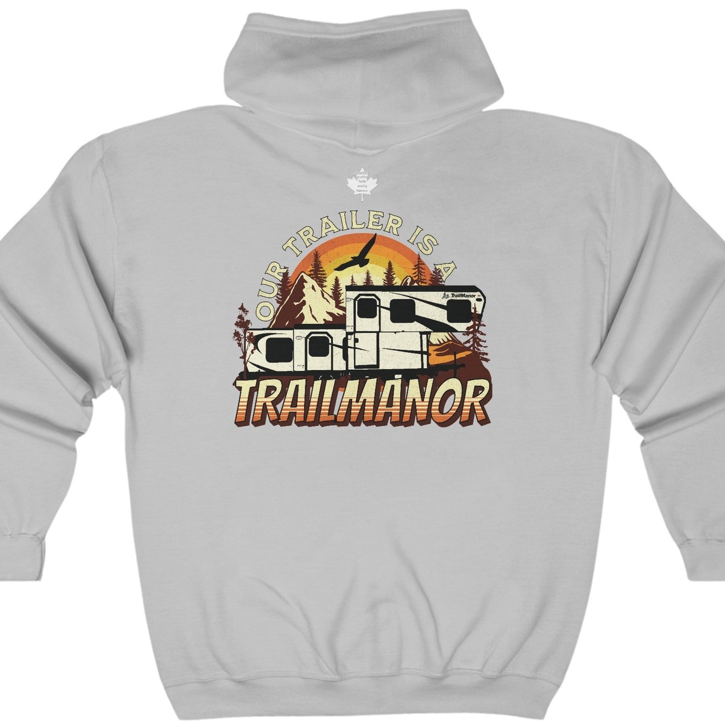 Our Trailer is a TrailManor DRIVER - Unisex Heavy Blend™ Full Zip Hooded Sweatshirt - Zip-Up Hoodie