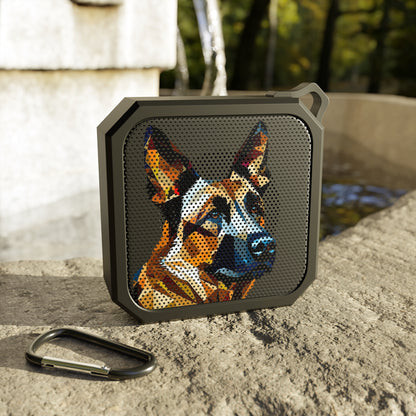 German Shephard - Cubism - Blackwater Outdoor Bluetooth Speaker