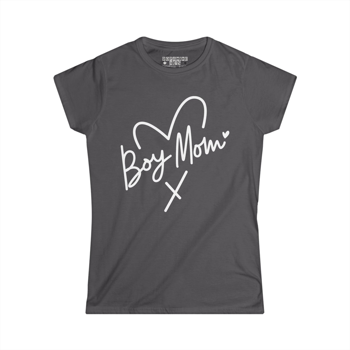 Boy Mom - Women's 100% Cotton Softstyle Tee