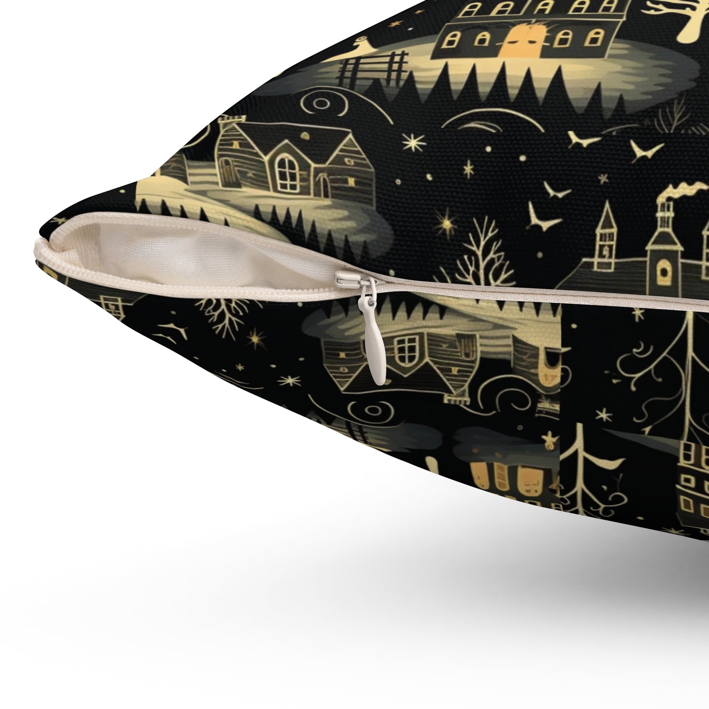 Haunting Winter Scene | Spun Polyester Cushion & Case - Available in 4 Sizes