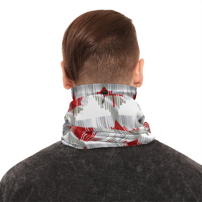 Peeking Canadian Flag Neck Gaiter – Bold Style for Any Season