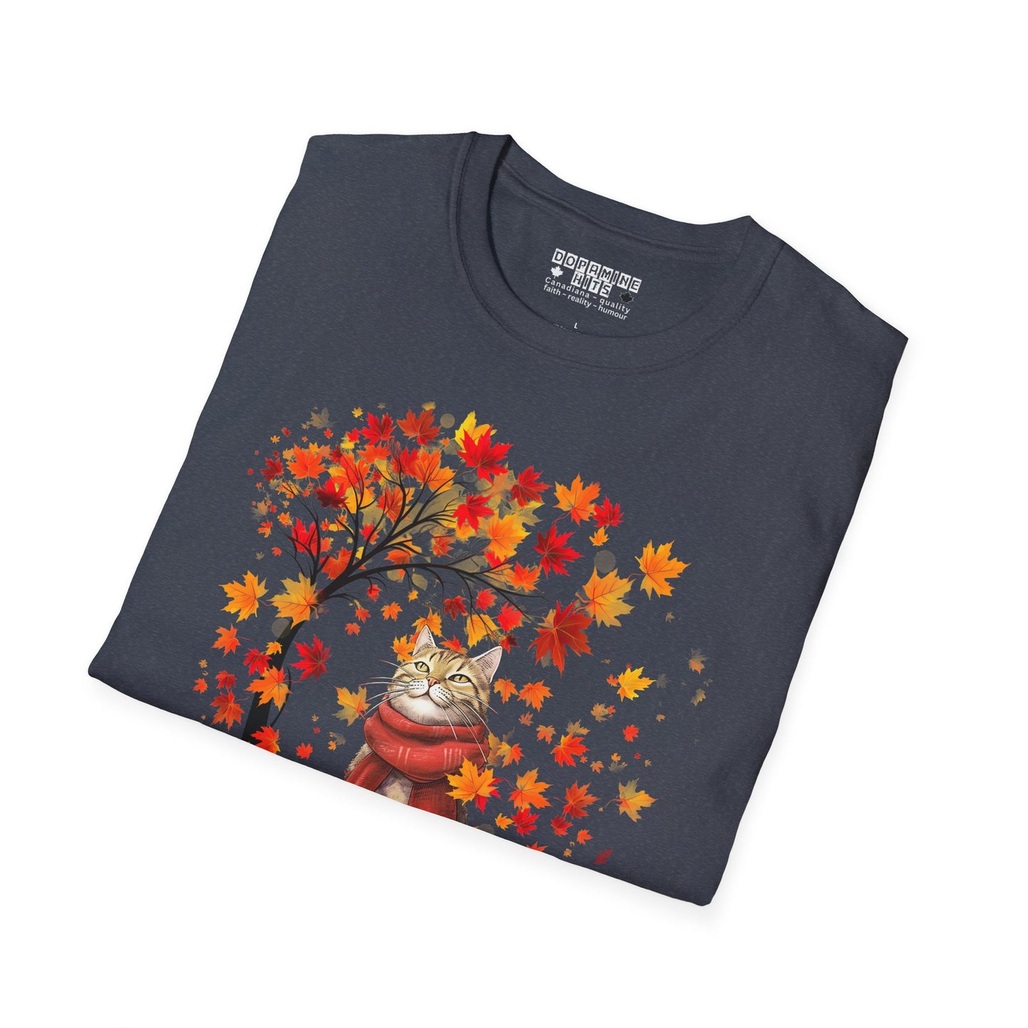 Autumn Feline | Unisex Softstyle T-Shirt