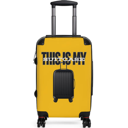 This Is My Suitcase - Suitcases Available in 3 sizes (Small, Medium, or Large) - Funny Unique Suitcase