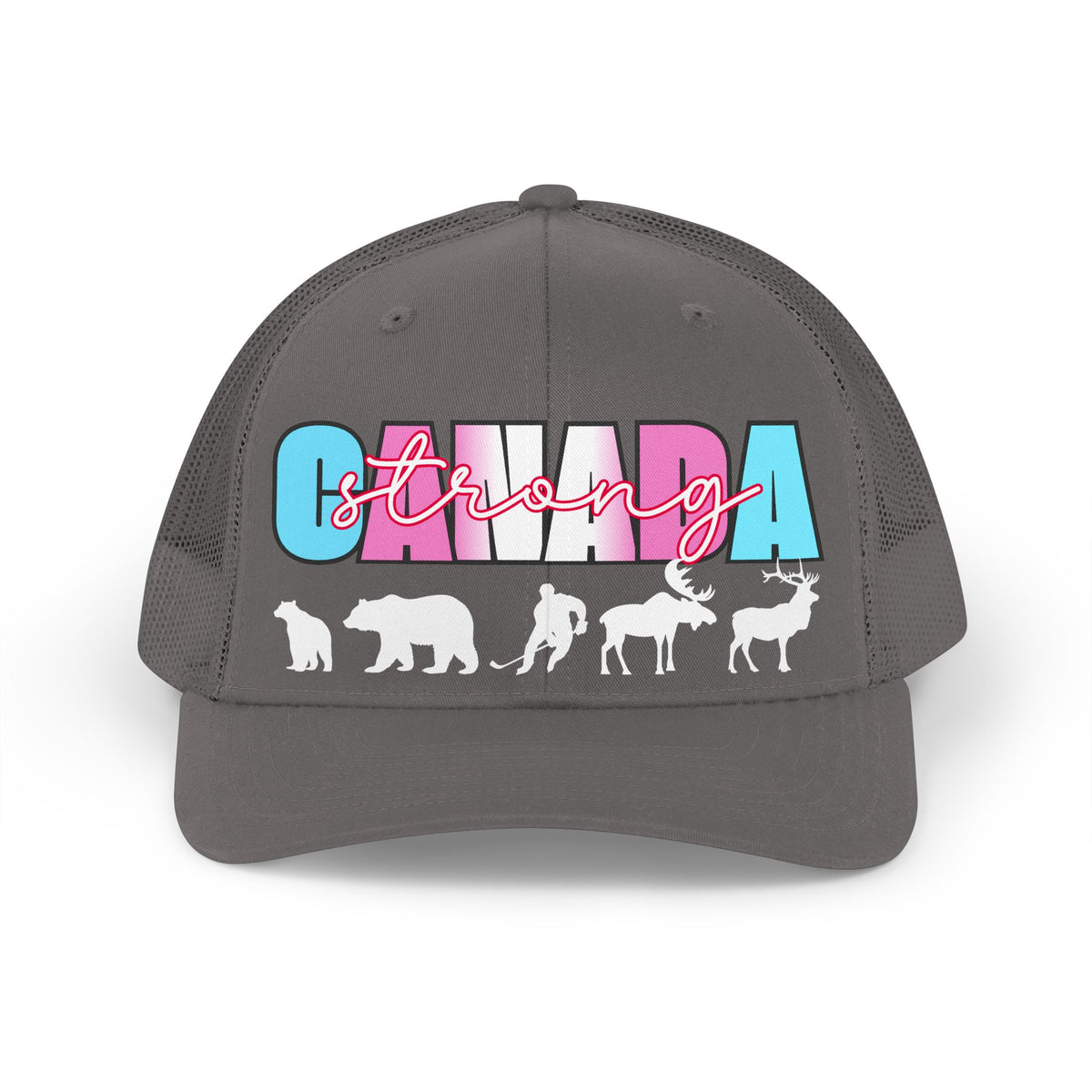 Trans CANADA Strong | Trucker Retro Snapback Hat